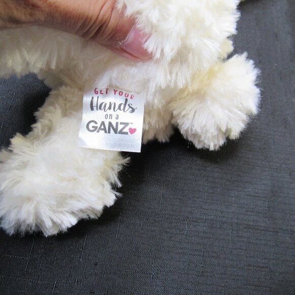 Ganz White Rabbit Bunny Stuffed Plush Toy Fuzzy Soft Get your hands on a Ganz - Picture 5 of 9